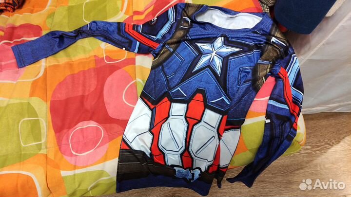 Костюм (футболка/лонгслив) Капитан Америка