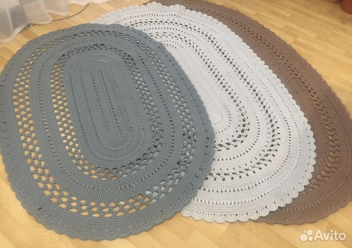 Ковер « Ажур» ручная работа крючок