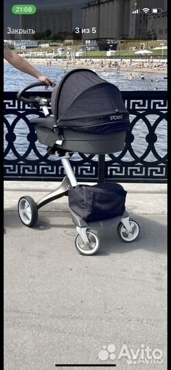 Коляска stokke xplory 2 в 1