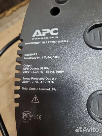 Ибп/безперебойник APS Back-UPS ES 525