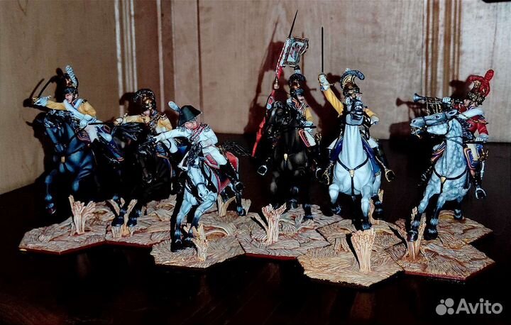 Оловянные солдатики армия Наполеона 1812 Саксонска