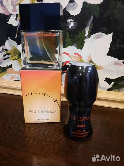 Мужская туалетная вода full speed+шариковый дезик