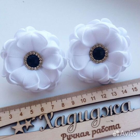 Бантики ручной работы.пара