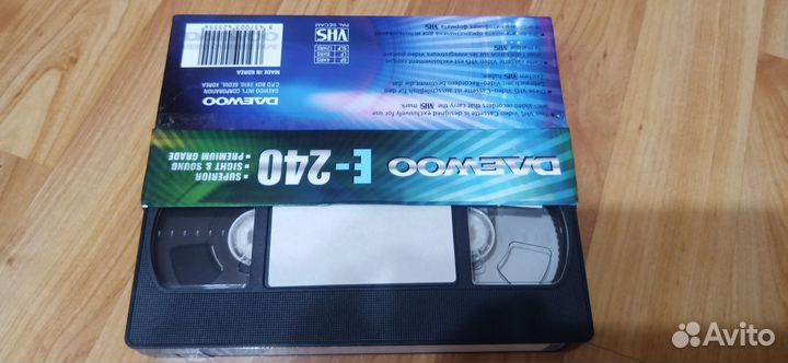 Daewoo e-240 видеокассета