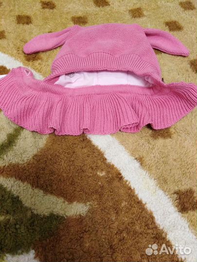 Шапочка для девочки новая размер 42-44