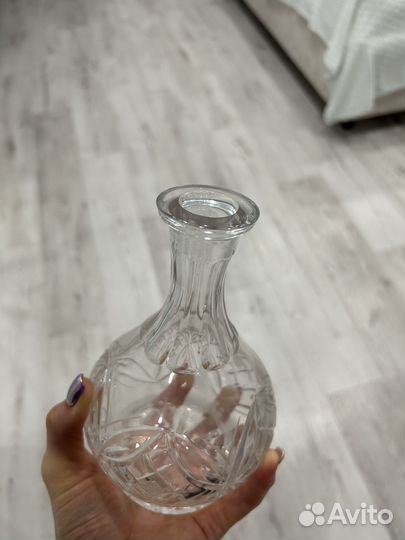 Графин штоф хрустальный