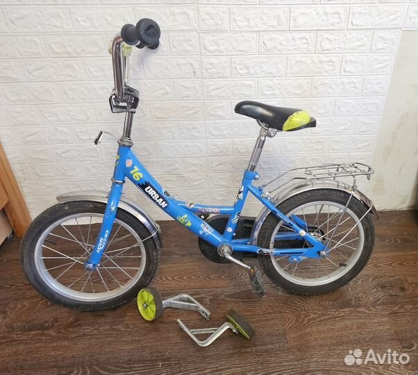 Детский велосипед Novatrack Urban 16