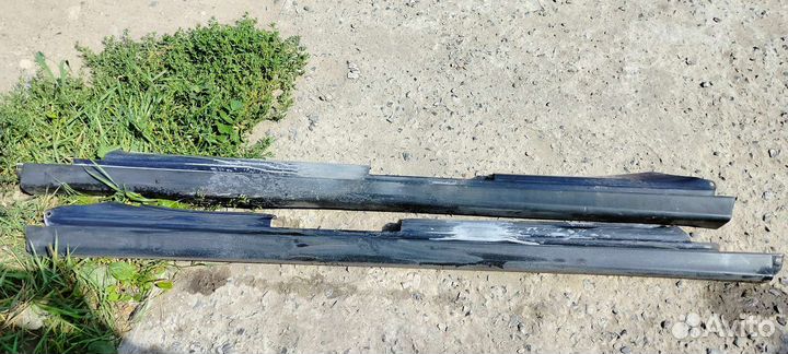 Накладки на пороги ваз 2112