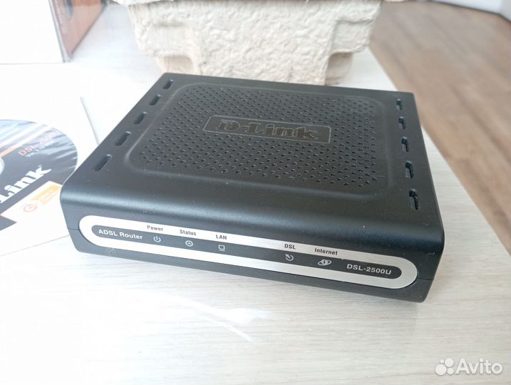 Маршрутизатор D-Link DSL-2500U, adsl2+