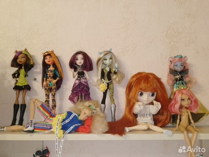 Куклы Монстер Хай, Эвер Афтер Хай, Барби, Блайз
