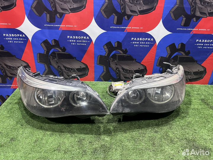 Фары bmw e60 e61 на запчасти