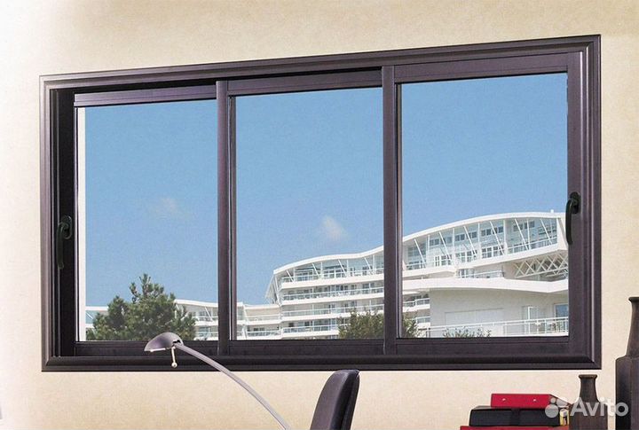 Окна алюминиевые в любое помещение