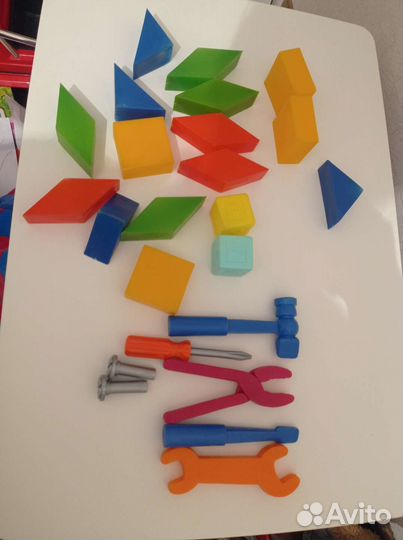 Кубики для детей,набор инструментов