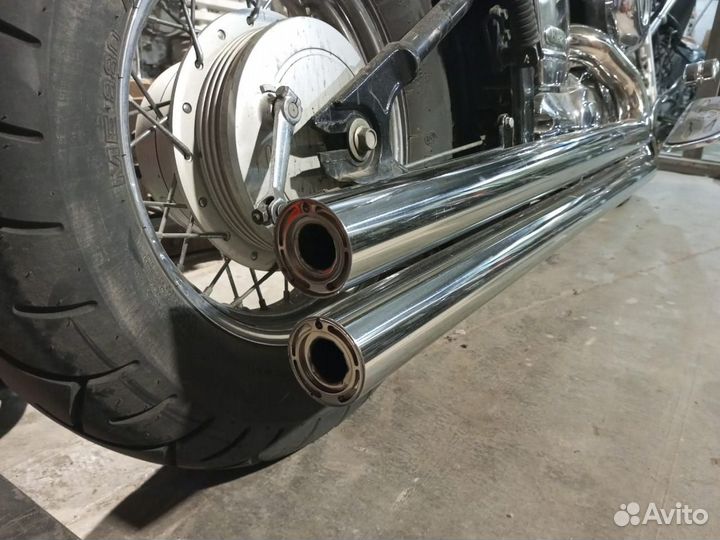 Выхлопная система на мотоцикл Yamaha / Hatley
