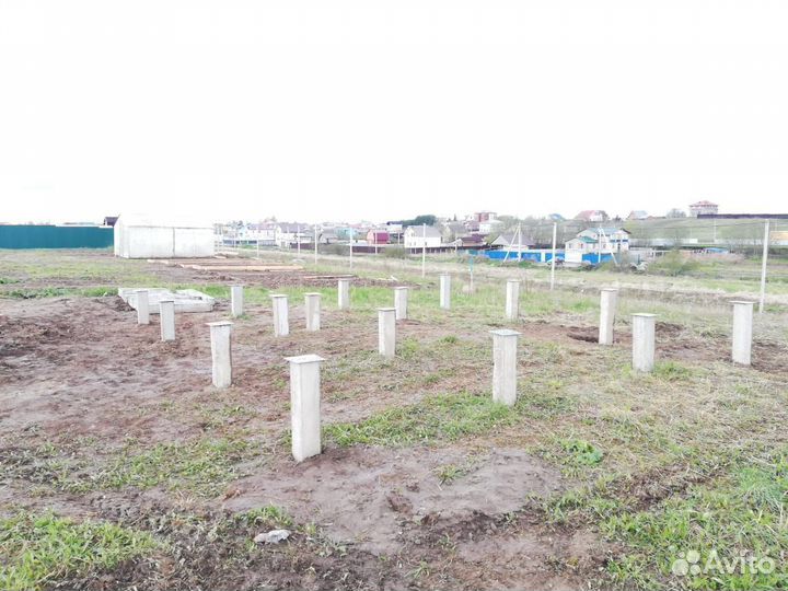 Фундамент на жб сваях