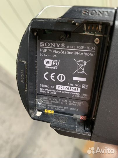 Игровая приставка sony PSP 1004