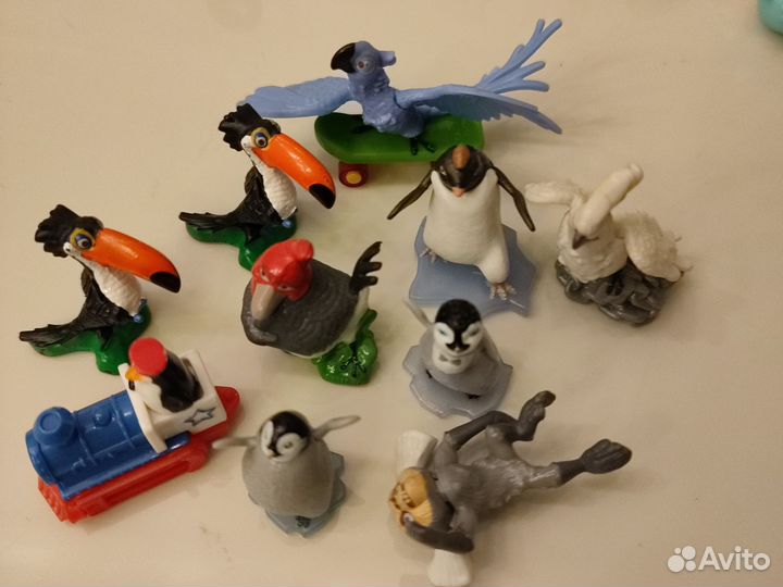 Игрушки из киндер сюрприза