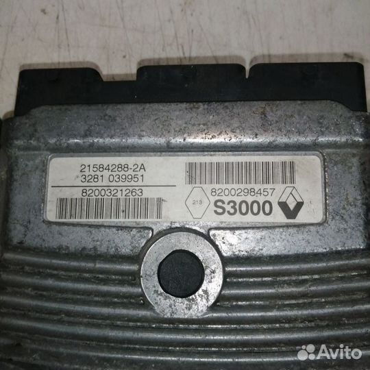 Блок управления двигателем Renault Megane 2