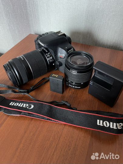 Фотоаппарат Canon 800D + 55-250mm обмен