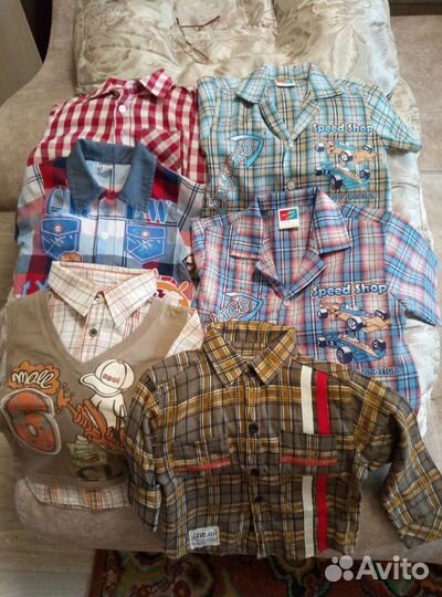 Рубашки р - ры 86,92,98