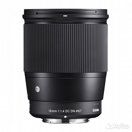 Объектив Sigma 16mm F1.4 DC DN C Sony E