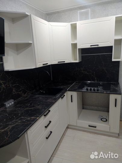 Кухонный гарнитур белый модульный новый