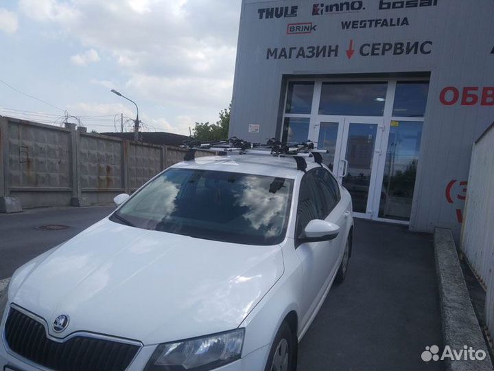 Багажник велокрепление на крышу Kia K2500, 2012+ I