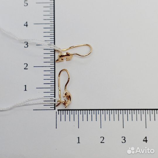 Золотые серьги