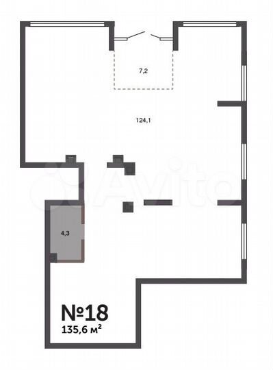 Торговая площадь, 135.6 м²