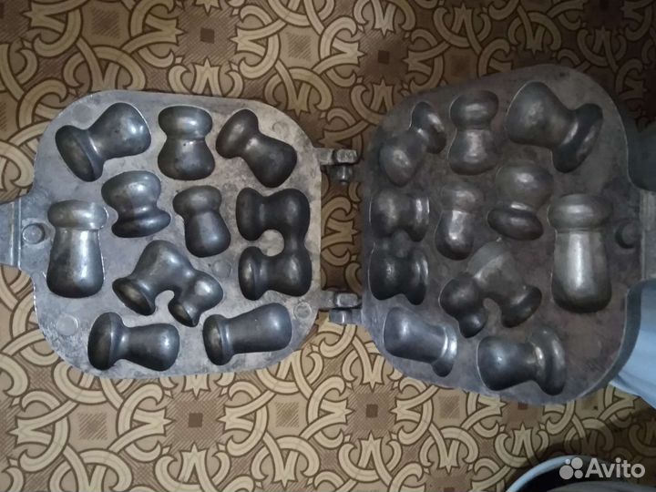 Форма для выпечки СССР грибочки