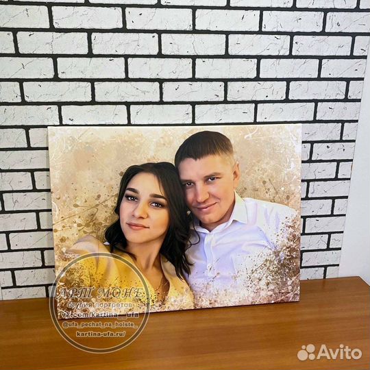 Картина по фото на холсте 70на50 см