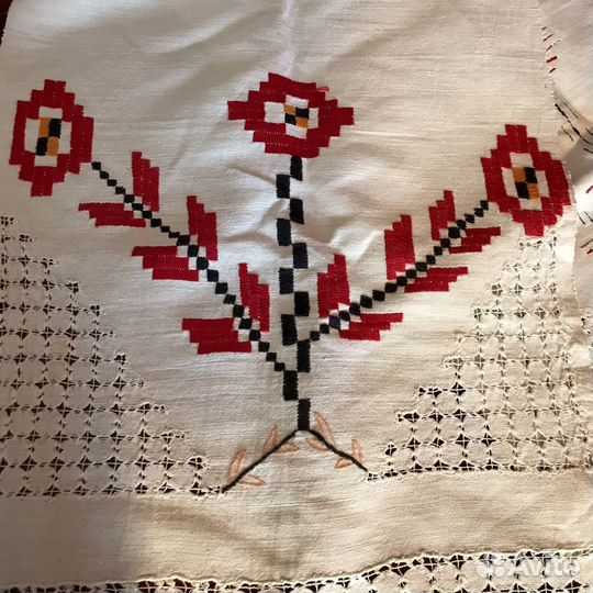 Рушник на икону, свадебный антикварный