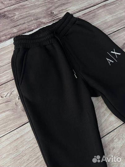 Спортивные штаны Armani Exchange черные мужские