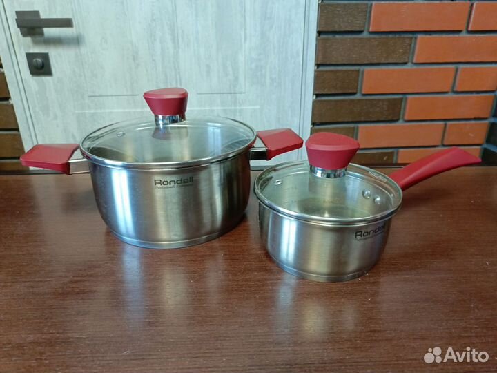 Кастрюля Рондел 2,8 и ковш Рондел 0,9