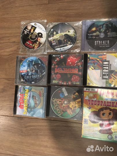 Компьютерные игры на дисках