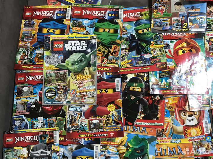 Журналы lego ninjago