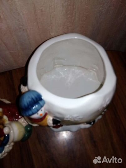 Ваза Снеговик