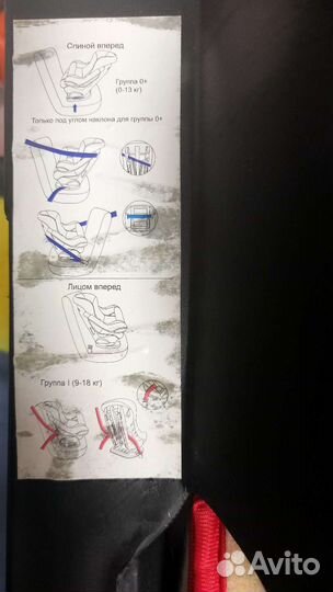 Детское авто кресло