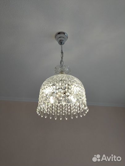 Люстра хрустальная