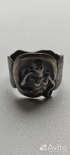 Перстень серебро царизм