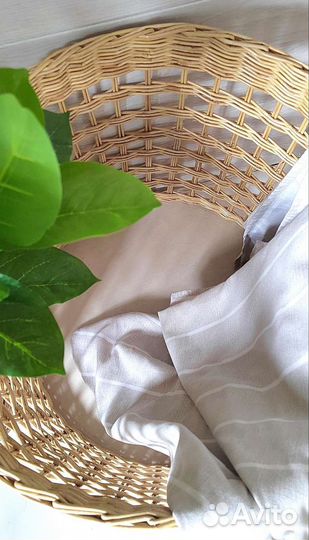 Корзина плетеная большая