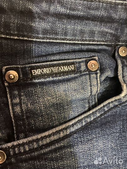 Шорты джинсовые Emporio Armani.Оригинал