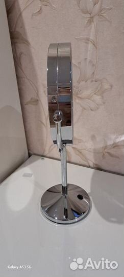 Зеркало с подсветкой настольное