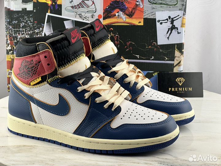 Кроссовки Nike Air Jordan 1 Union LA