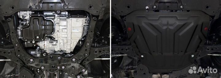 Защита двигателя 111095341 Автоброня