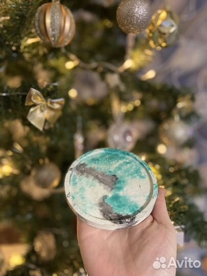 Гипсовая подставка,подсвечник