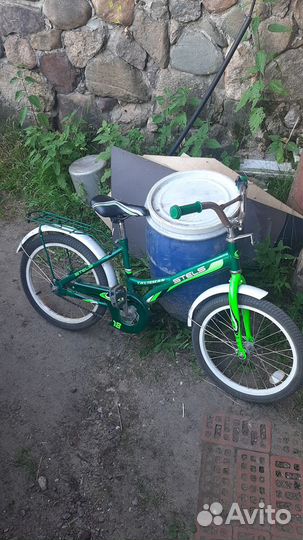 Детский велосипед бу stels 18