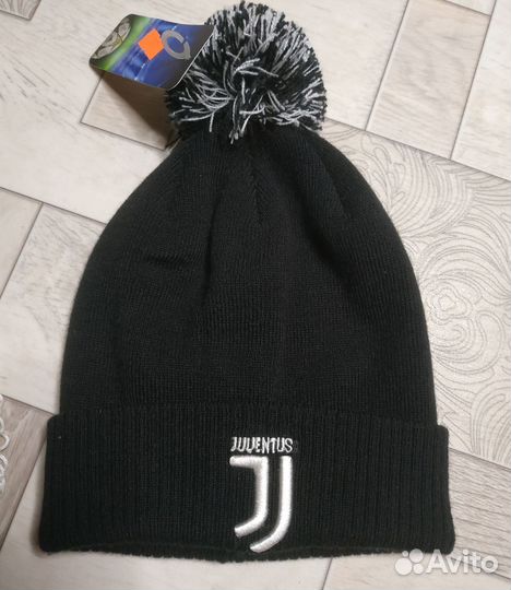 Набор шапка+сумка+вымпел для болельщиков Juventus