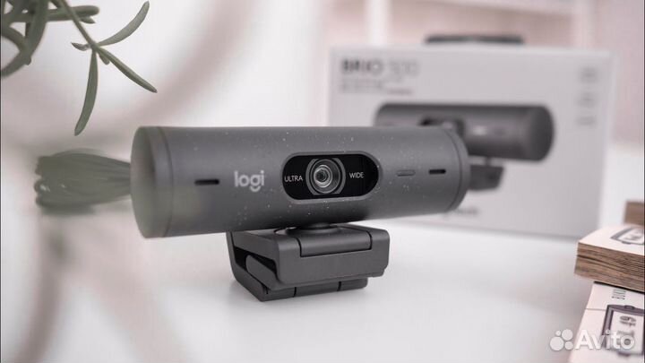 Logitech brio 500 вебкамера