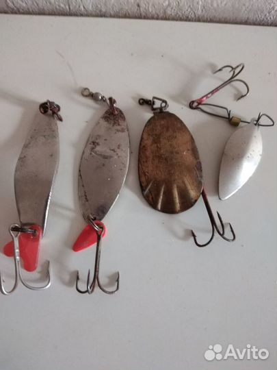 Блёсны времён СССР для разных видов рыб